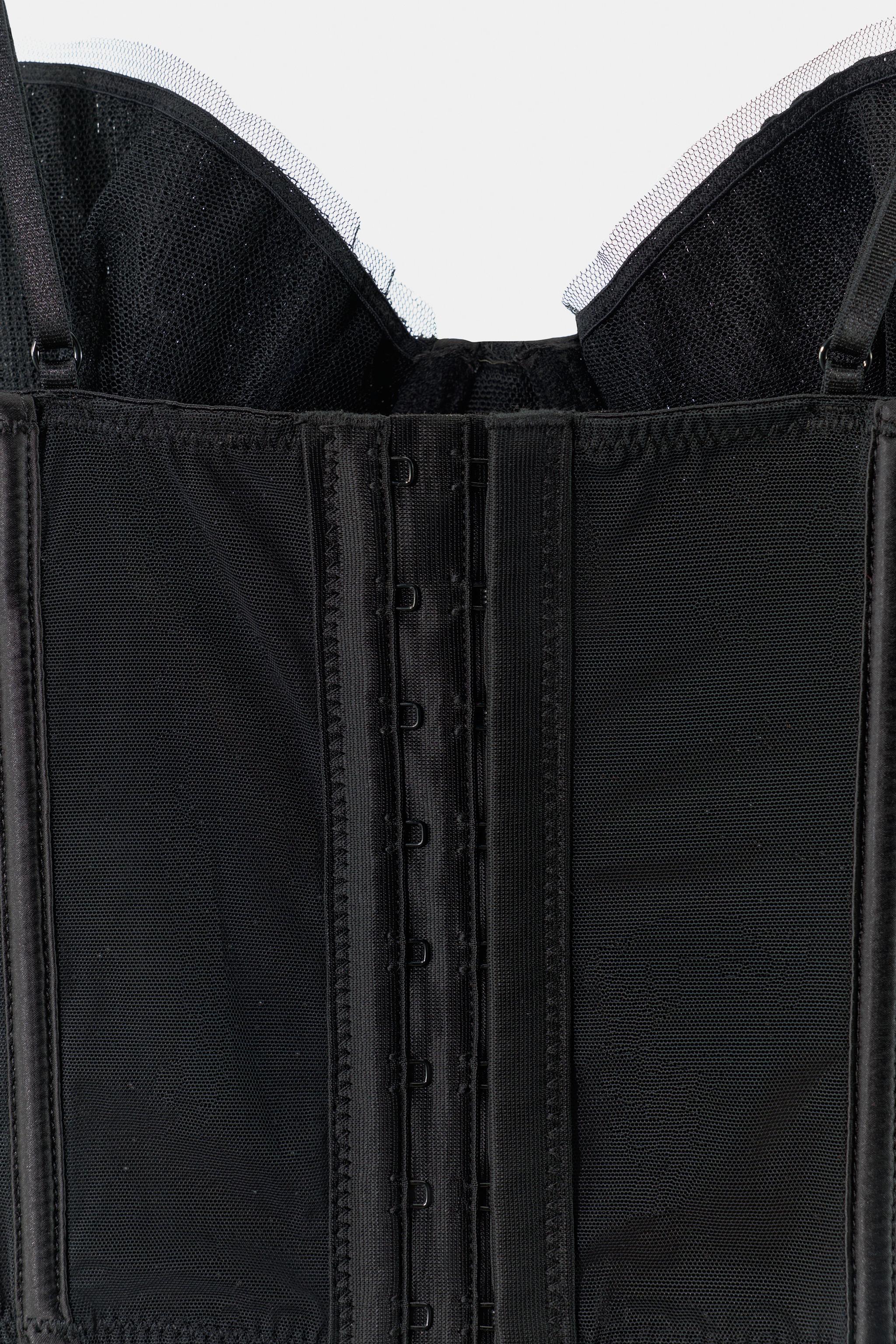 STRUCTURED UNDERWIRED CORSET TOP